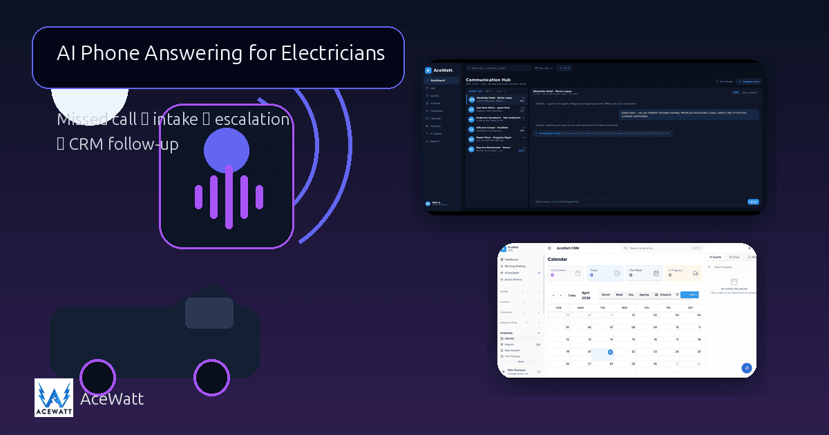 AI Answering Service for Electricians: Best 2026 Options