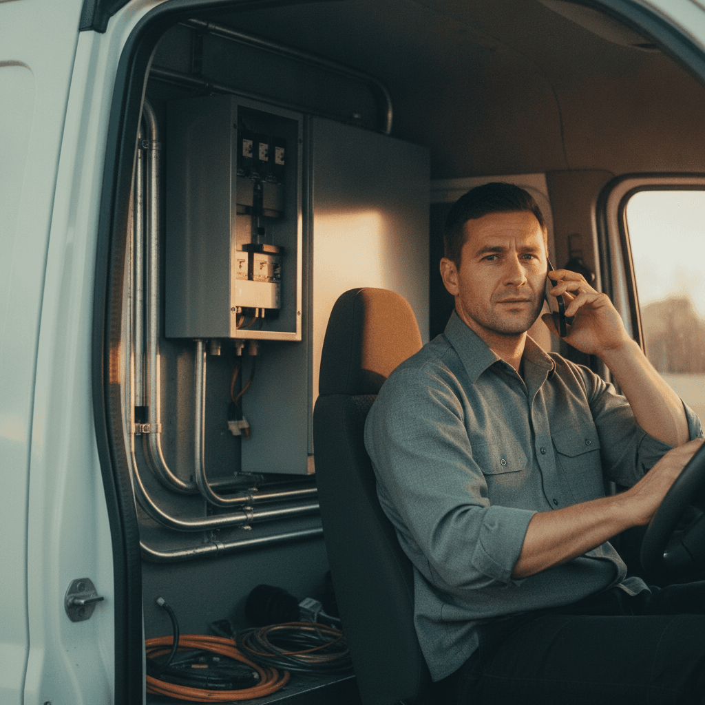 Hero image: AI Answering Service for Electricians: Never Miss a Lead