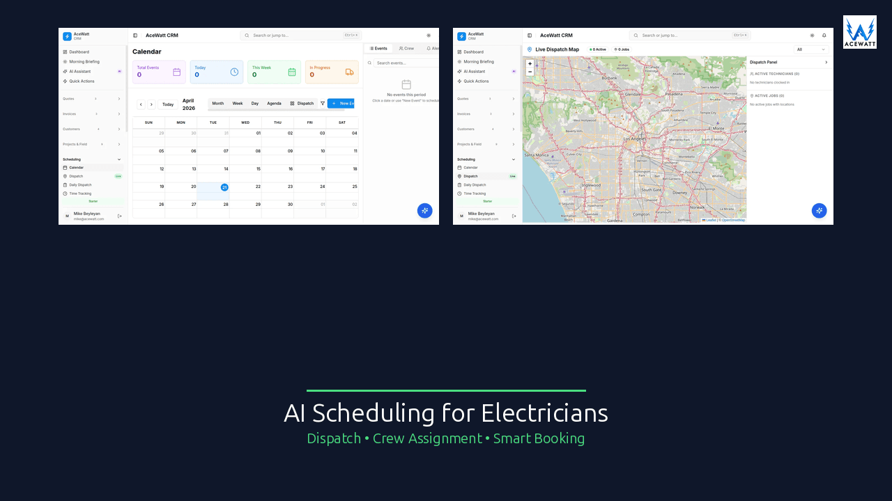 AI Scheduling Software for Electricians — Complete 2026 Gu.