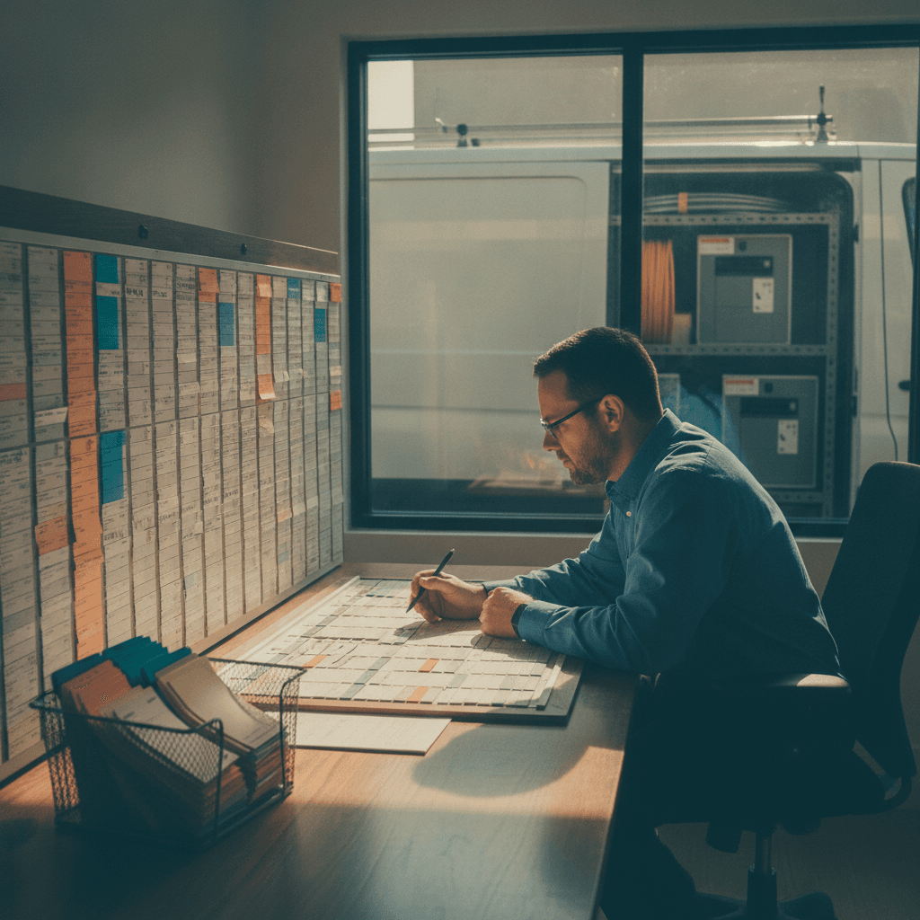 Hero image: Change Order Management + Dispatch Board Scheduling: Best Electrical Contractor Platforms (2026)