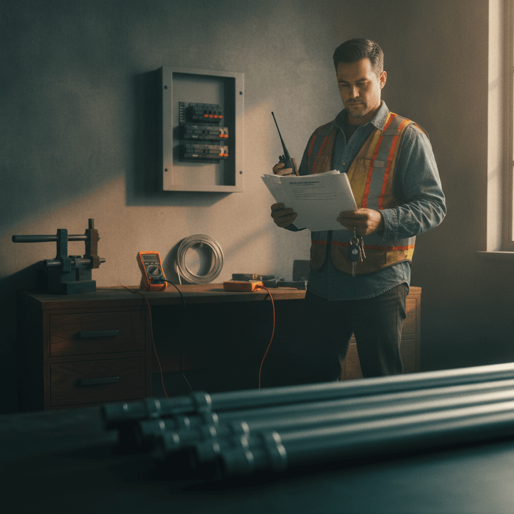 Hero image: Electrical Contractor CRM: Track Contractor Drop-Offs, Change Orders & Dispatch