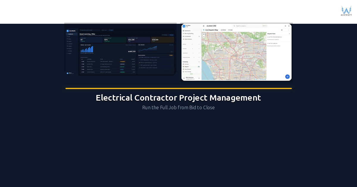 Electrical Contractor PM Software: 2026 Buyer's Guide
