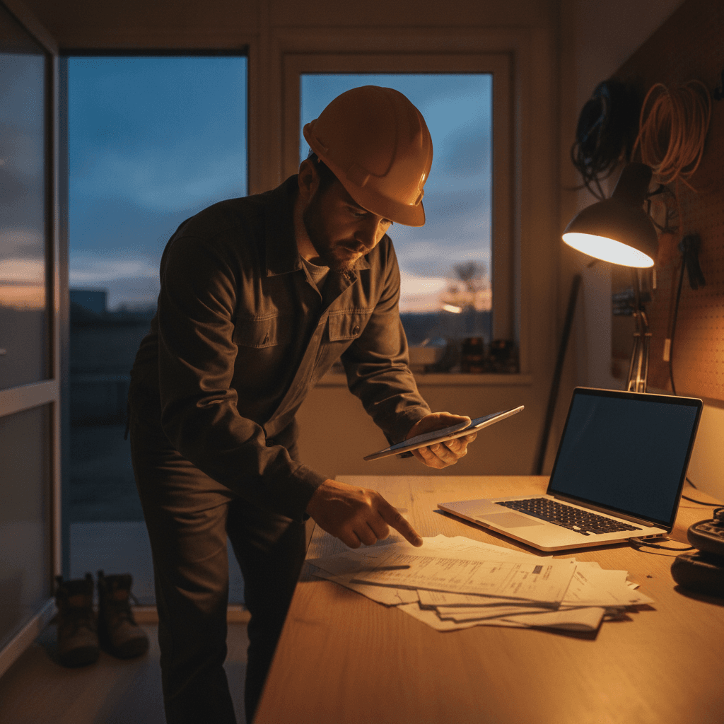 Hero image: How Electrical Contractors Automate Time & Material Billing with Mobile Field Capture in 2026