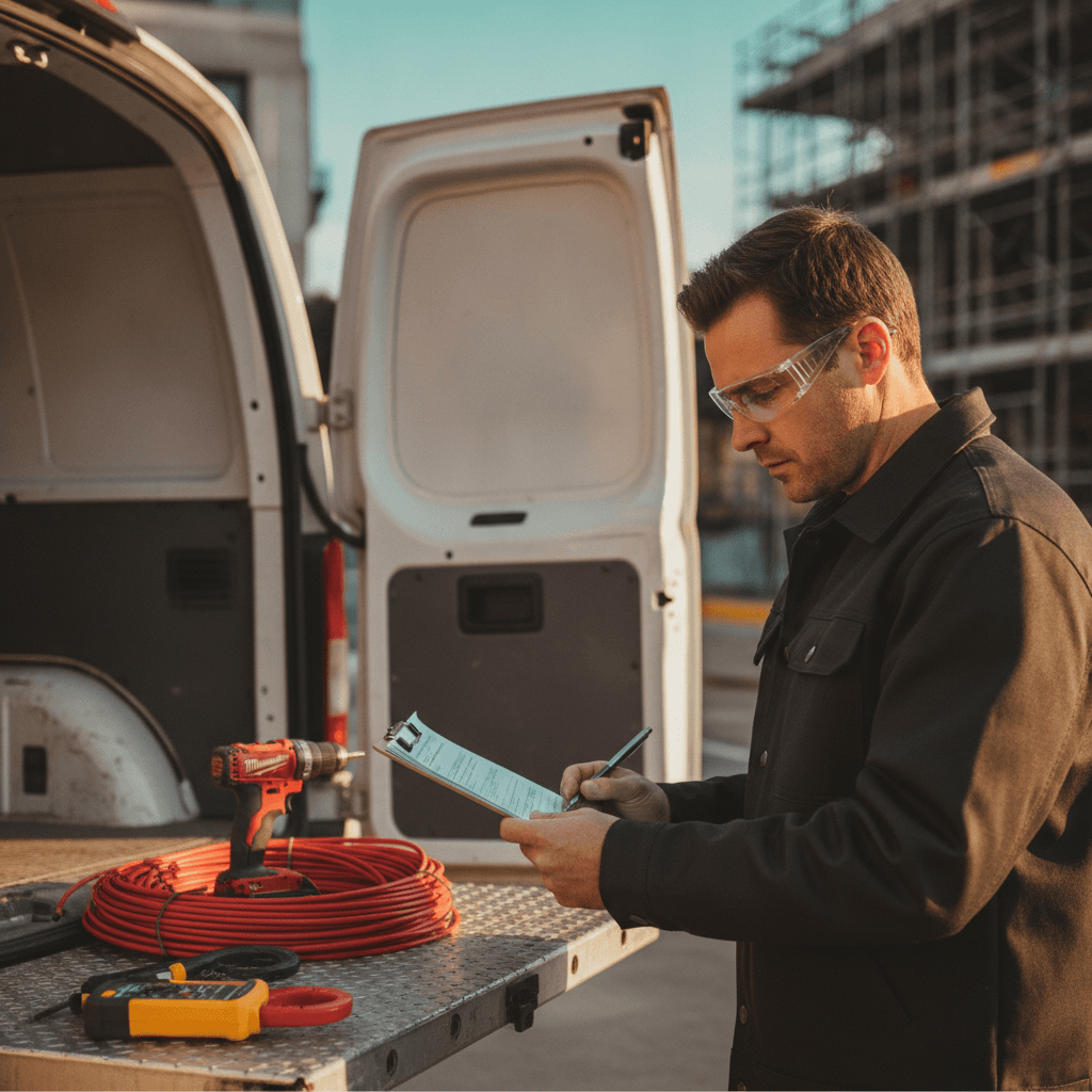 Hero image: How to Automate Time & Material Billing for Electrical Contractors Without Double Entry