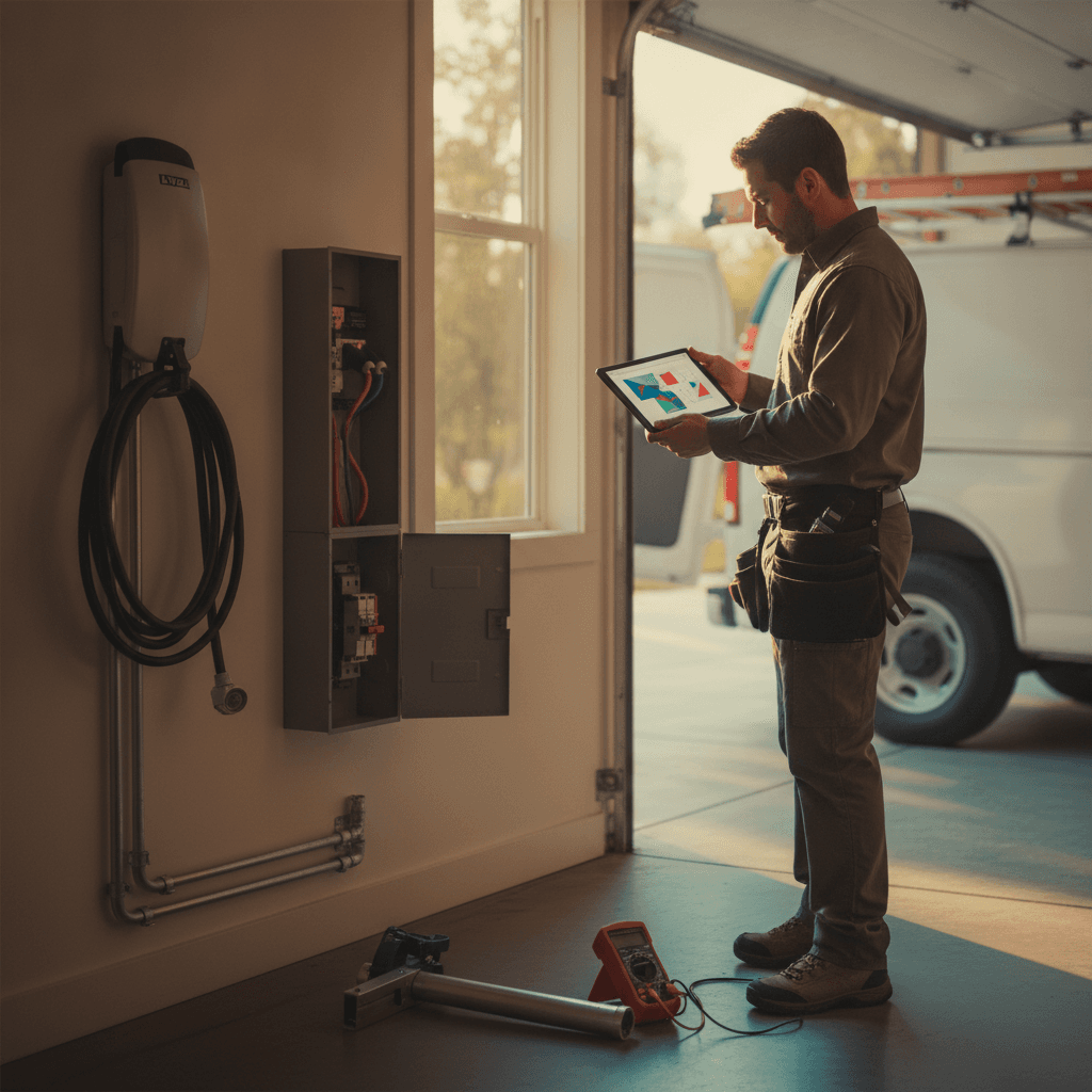 Hero image: How to Manage EV Charger Installation Jobs: Software Guide for Electricians (2026)
