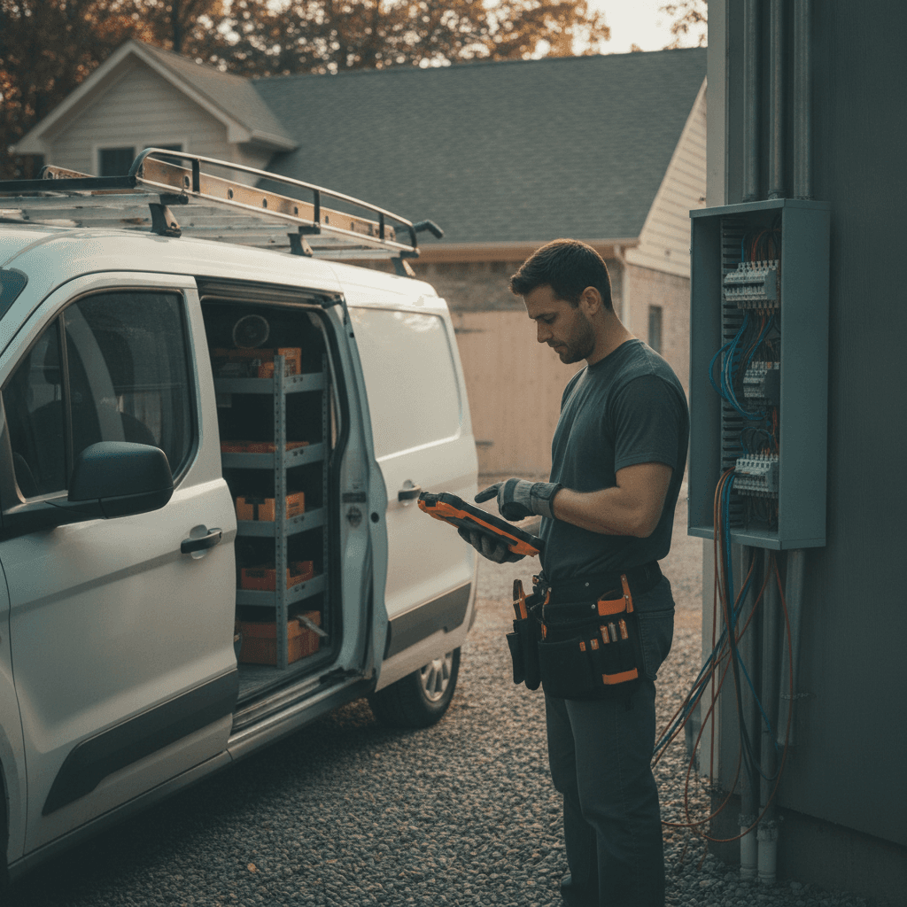 Hero image: How to Sync Field Time Entries with QuickBooks for Electrical Contractors: Eliminate Double-Entry in 2026