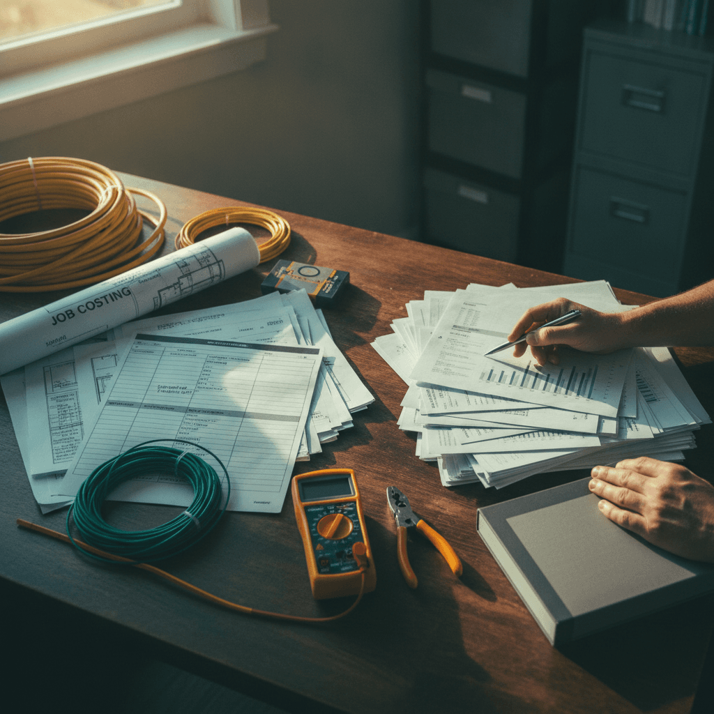 Hero image: Job Costing vs. GL Accounting: Why Electrical Contractors Need Both in One Platform