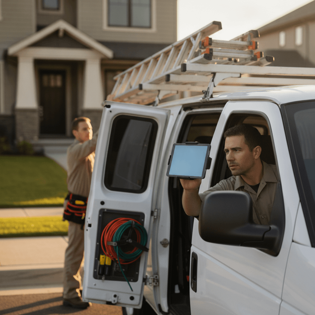 Hero image: Real-Time Electrical Dispatch Software: Why Mobile-First Scheduling Wins for Emergency Service Calls in 2026