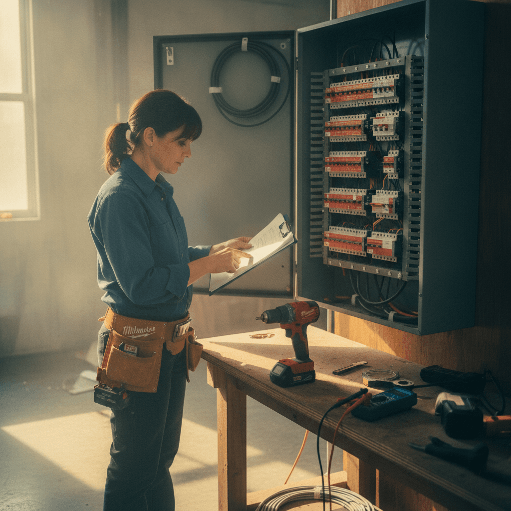 Hero image: The Successful Electrical Business Owner's Playbook: Systems to Run a Profitable EC in 2026