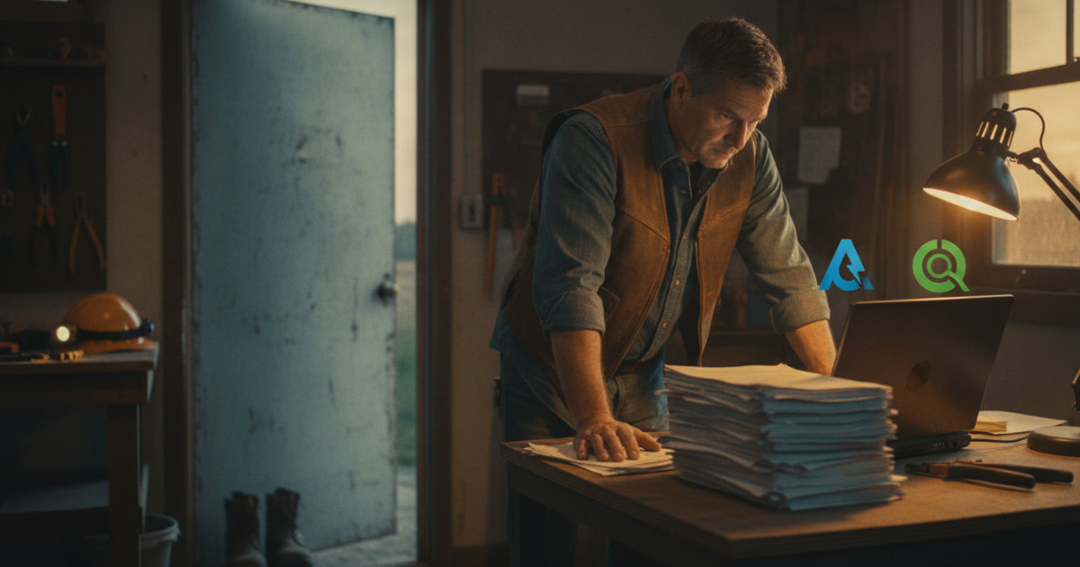 AceWatt vs QuickBooks for electrical contractors: the core difference