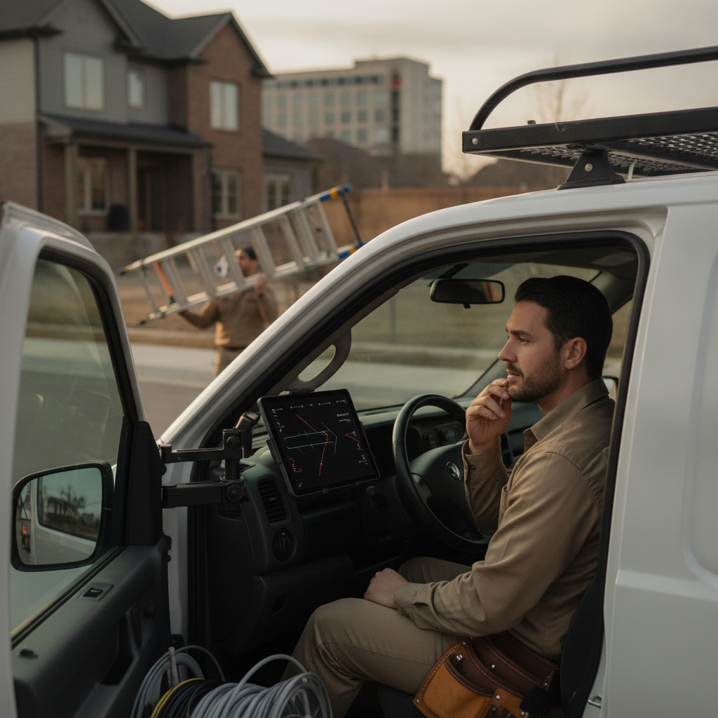 3. Dispatching and Crew Scheduling for Residential, Commercial, and Service Calls - electrical