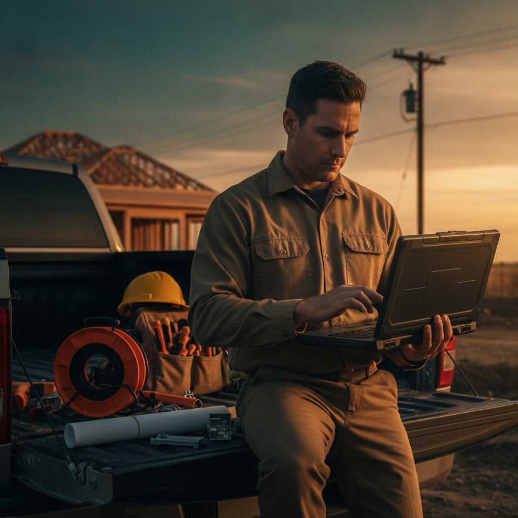 What Mobile Syncing Actually Means for an Electrical Crew - mobile, syncing, works