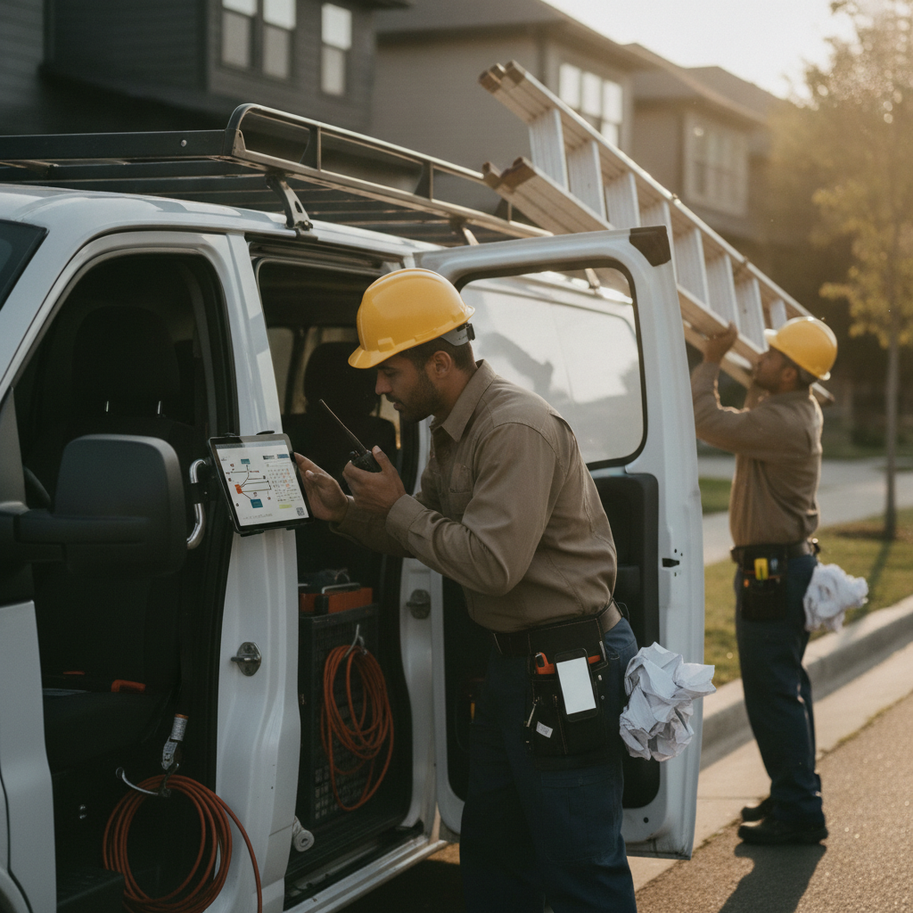 1. Why Electrical Shops Outgrow Spreadsheets and Group Texts for Dispatch and Change Orders