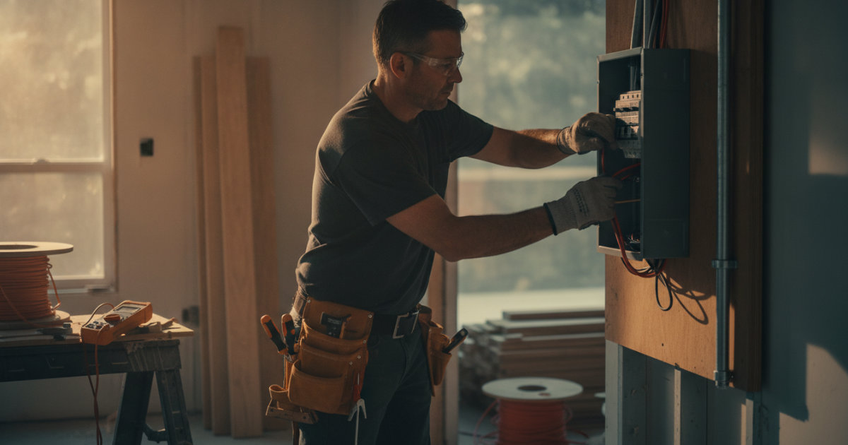 Regional rate benchmarks for residential and commercial electrical work