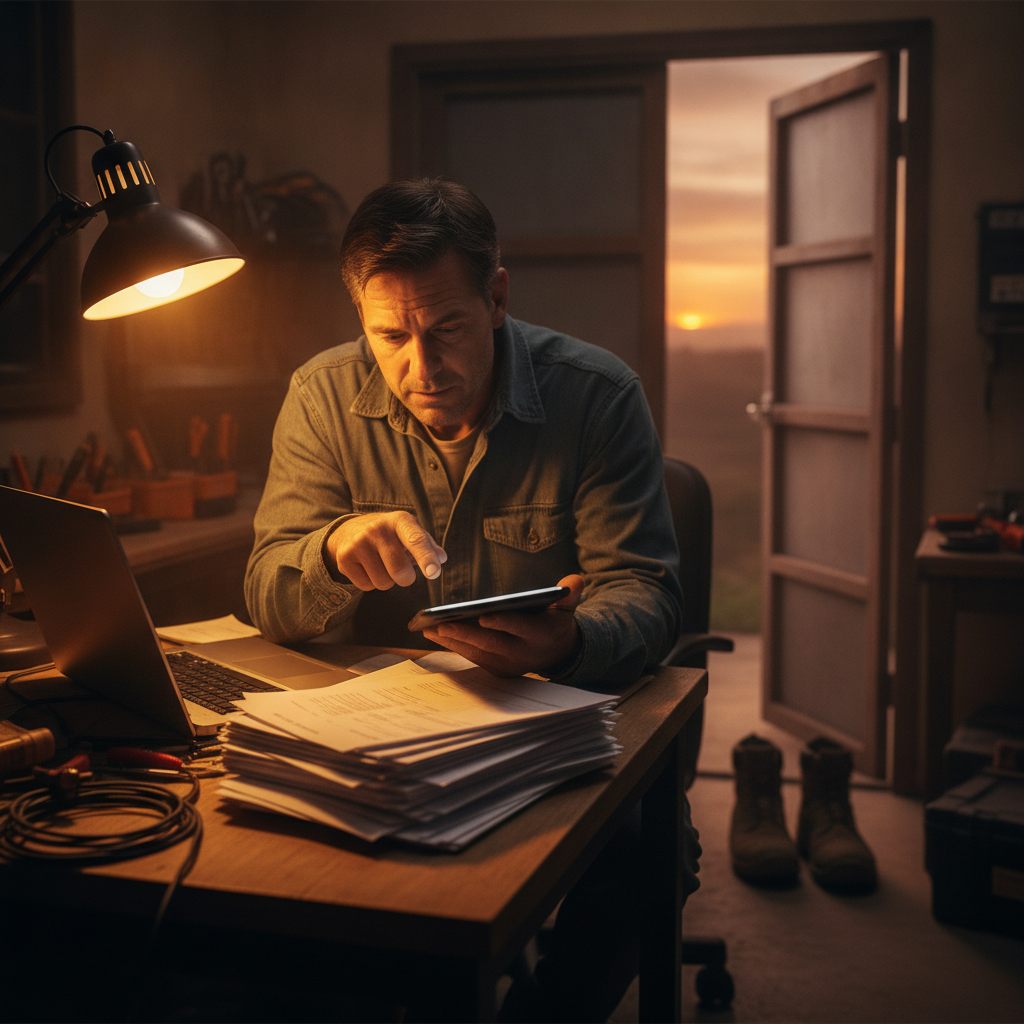 Why 2026 Electrical Service Calls Demand Mobile-First Time and Material Billing - service, calls