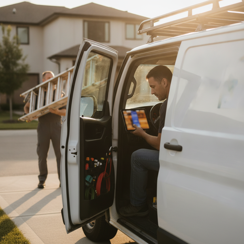 Jobber: Scheduling and Invoicing for Residential Electrical Work - jobber, strong, residential